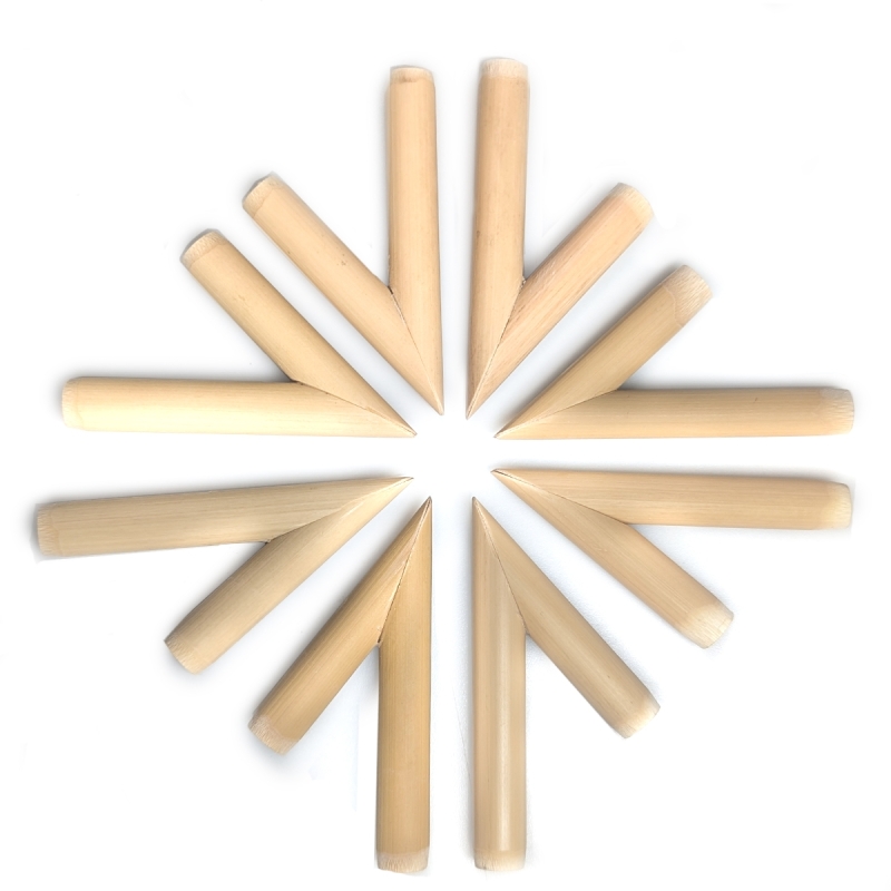 Kuripe Applicator - Bamboo - handcrafted rapé self-applicator Kuripe Applicator - Bamboo - handcrafted rapé self-applicator