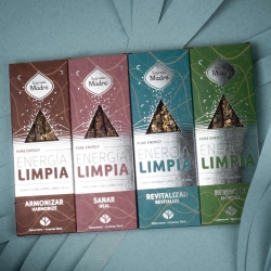 Pure Energy Incense - Healing - handcrafted natural incense sticks - packaging and design Pure Energy Incense - Healing - handcrafted natural incense sticks - packaging and design