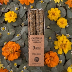 Chamomile, Calendula & Olibanum Incense - Sagrada Madre - artisanal Argentinian incense sticks - packaging and design Chamomile, Calendula & Olibanum Incense - Sagrada Madre - artisanal Argentinian incense sticks - packaging and design