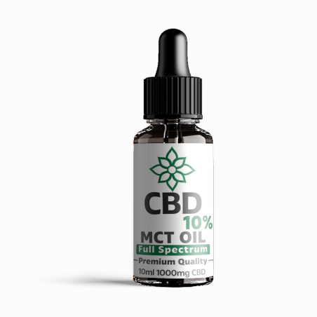 10% CBD MCT Olie Full spectrum Extract - Health & Microdosing - Next Level