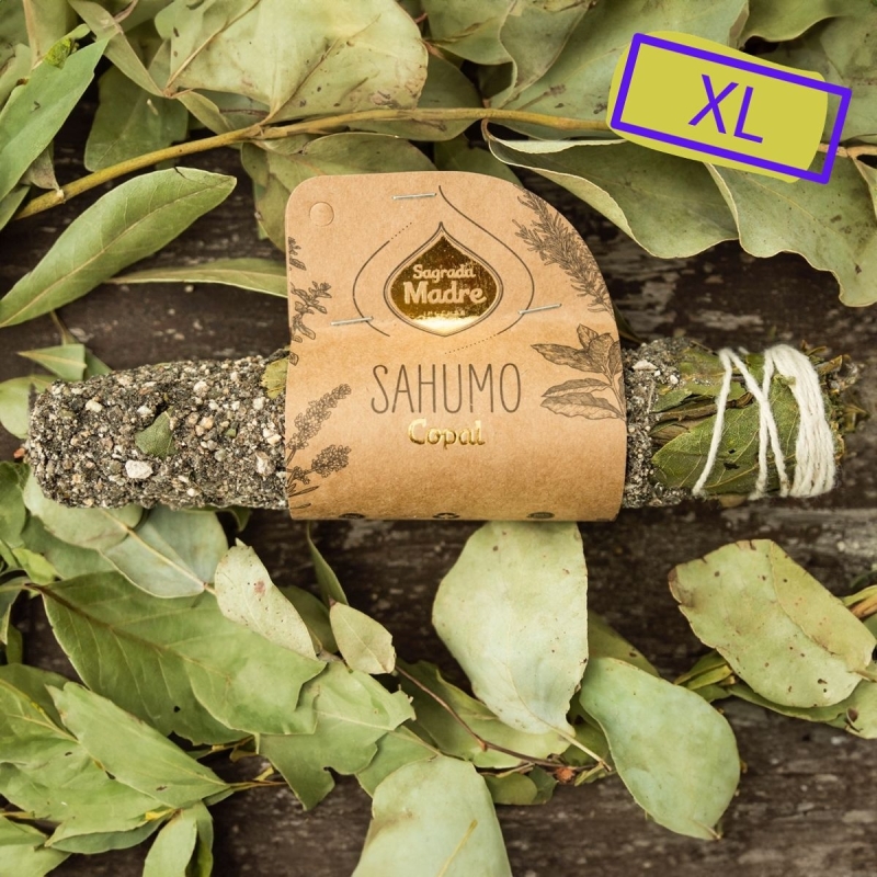 Smudge Stick - Copal - energetic cleansing bundle - close-up detail