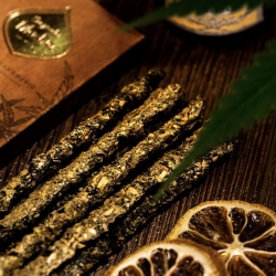 Lemon Haze - Cannabis Wierook - aromatische geurstokjes - verpakking en ontwerp