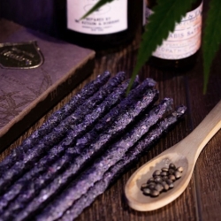 Purple Hindu Kush - Cannabis Wierook - aromatische geurstokjes - verpakking en ontwerp