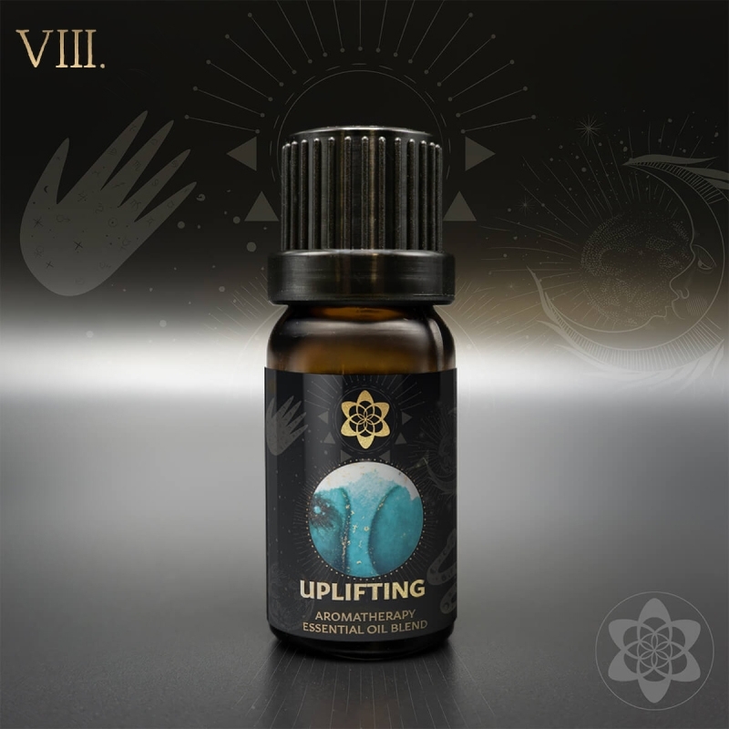 VIII Uplifting - Aromatherapie Olie - etherische olie blend voor aromatherapie - productoverzicht