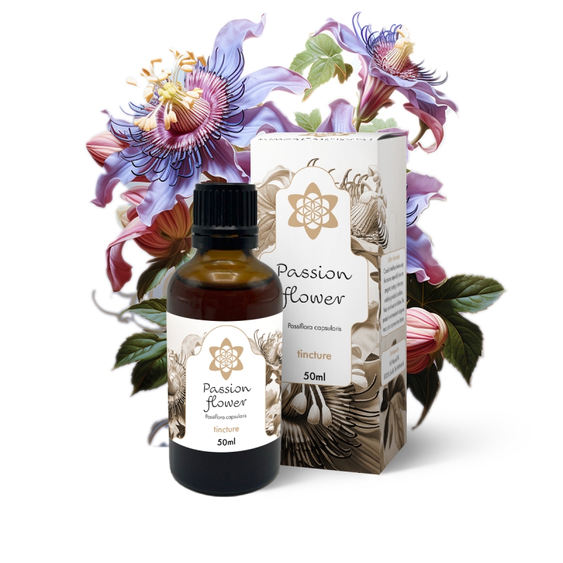 Passion flower Tincture - 50ml - liquid herbal extract Passion flower Tincture - 50ml - liquid herbal extract