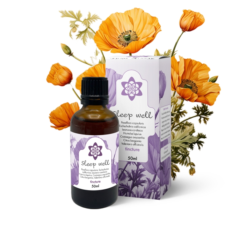 Sleep well Tincture - 50ml - liquid herbal extract