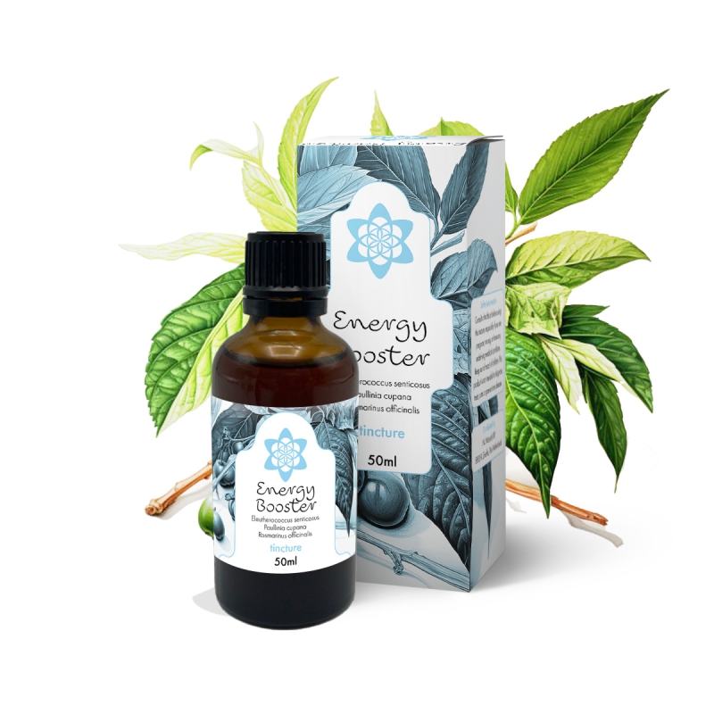 Energy Booster Tincture - 50ml - liquid herbal extract