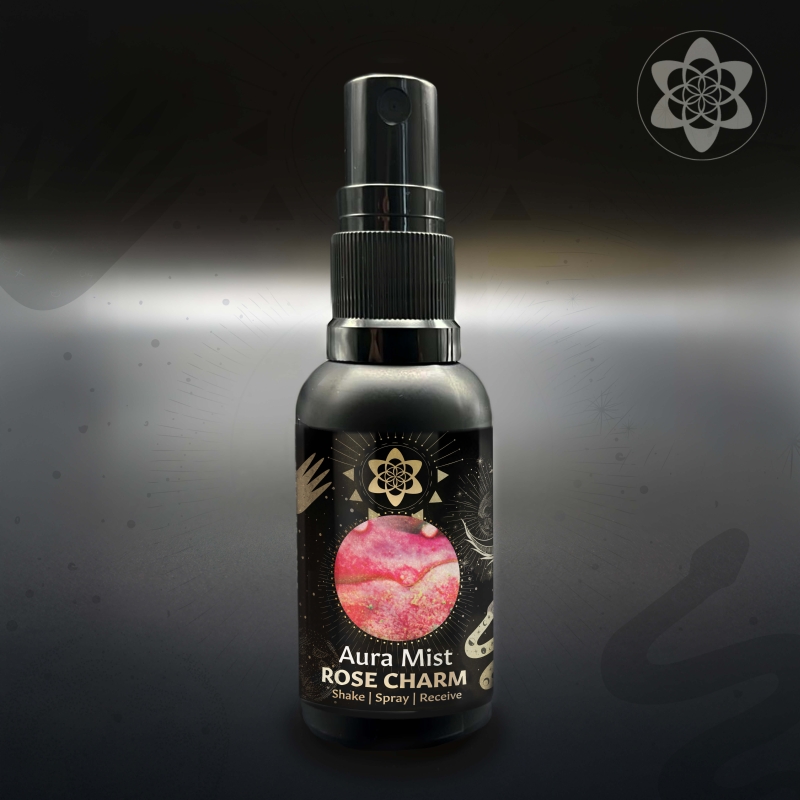 Aura Spray - Rose Charm - essential oil blend for aromatherapy