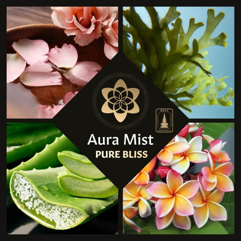 Aura Spray - Pure Bliss - essential oil blend for aromatherapy - product overview Aura Spray - Pure Bliss - essential oil blend for aromatherapy - product overview