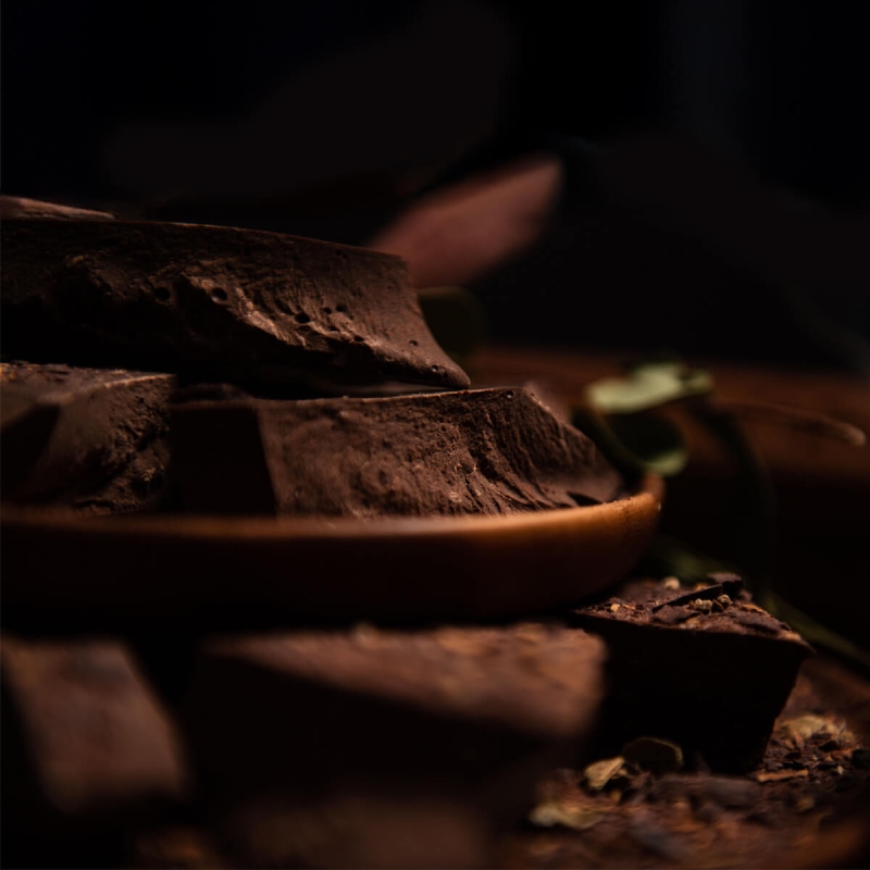 Raw Cacao 1:13 Extract - concentrated cacao extract - texture and color Raw Cacao 1:13 Extract - concentrated cacao extract - texture and color