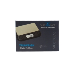 On Balance Truweigh 200g x 0.01g - digital precision scale - product overview On Balance Truweigh 200g x 0.01g - digital precision scale - product overview