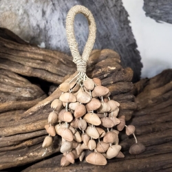 Shamanic Seed Shaker - Kenari - handcrafted ceremonial instrument