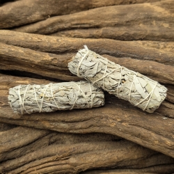 White Sage - 2 Smudge Sticks - energetic cleansing bundle - product overview