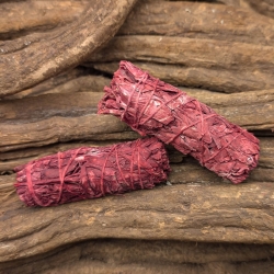 Dragon's Blood Salie - 2 Smudge Sticks - energetische zuiveringsbundel - productoverzicht