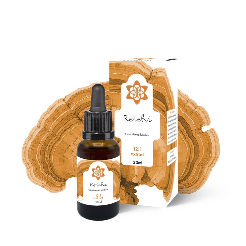 Reishi - Liquid Mushroom Extract (30ml) - liquid medicinal mushroom extract - product overview