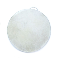 Sjamanistische Ocean Drum 50cm - handgemaakt ceremonieel instrument - bovenaanzicht