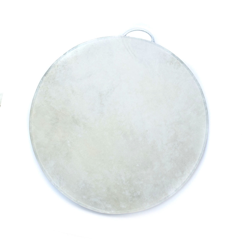 Shamanic Ocean Drum 50cm - handcrafted ceremonial instrument - top view