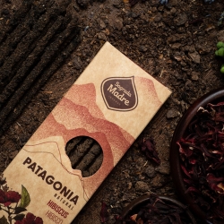 Hibiscus - Patagonia Incense - artisanal Argentinian incense sticks - packaging and design
