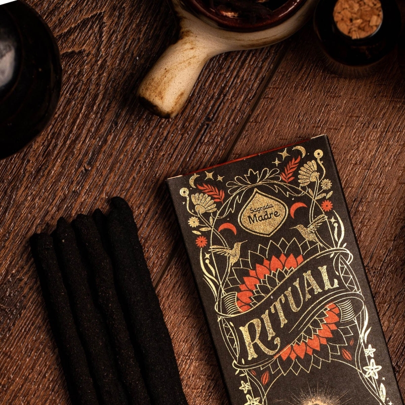 Shine - Ritual Incense - ceremonial incense sticks - packaging and design