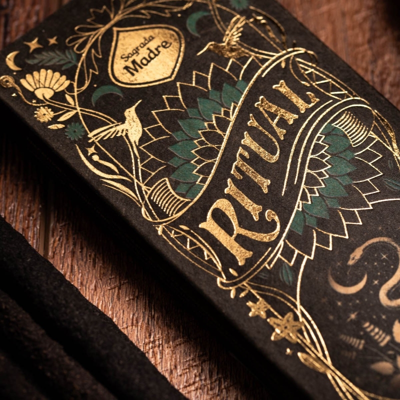 Inner Strength - Ritual Incense - ceremonial incense sticks - packaging and design