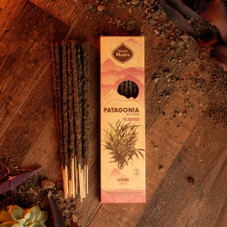 Palmarosa - Patagonia Wierook - ambachtelijke Argentijnse geurstokjes - verpakking en ontwerp