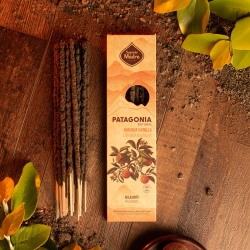 Orange & Vanilla - Patagonia Incense - artisanal Argentinian incense sticks - packaging and design