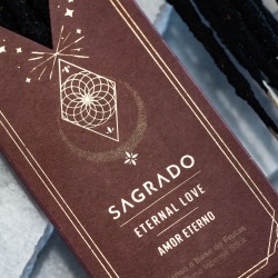 Eternal Love - Sagrado Wierook - spirituele geurstokjes - verpakking en ontwerp