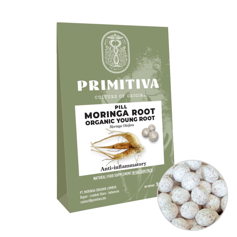 Moringa Young Root - Primitiva Pills (30g) - Indonesian herbal capsules