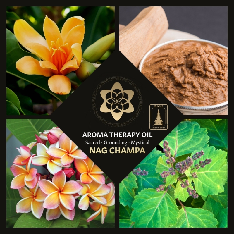 II Nag Champa - Aromatherapy Oil - 100% natural essential oil - close-up detail