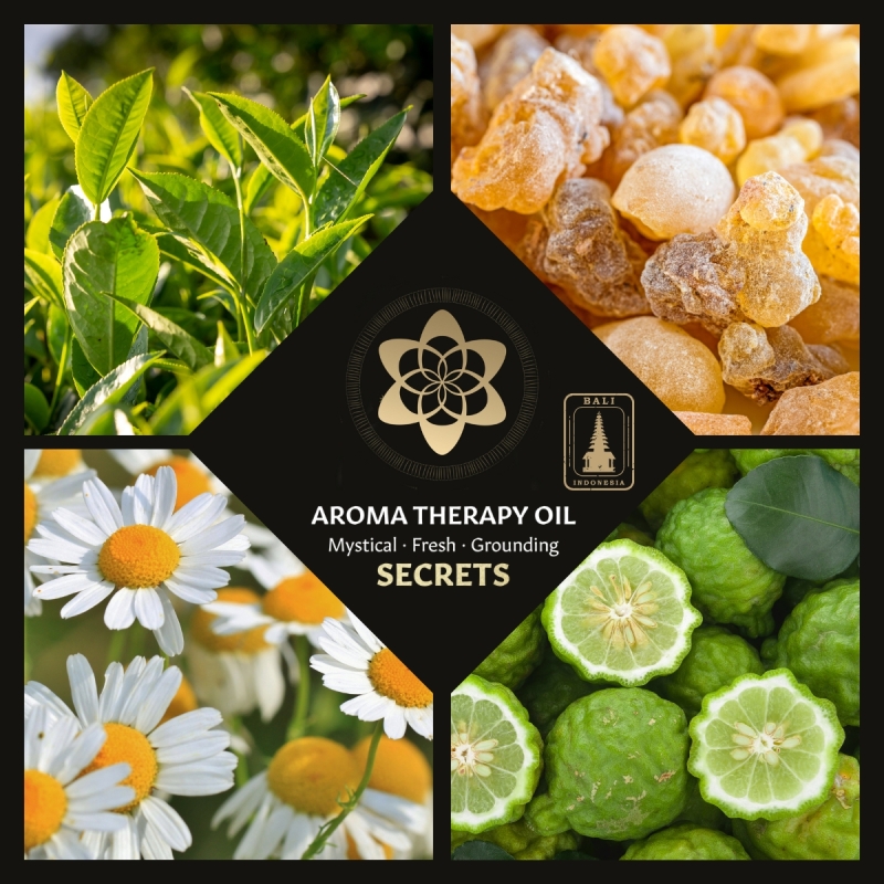 V Secrets - Aromatherapie Olie - etherische olie blend voor aromatherapie - detailopname