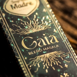 Gaia - Masala Blend Incense - Indian masala blend incense sticks - packaging and design