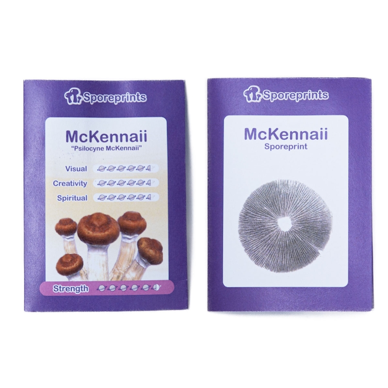 Mckennaii Sporen Print - verse psilocybine truffels