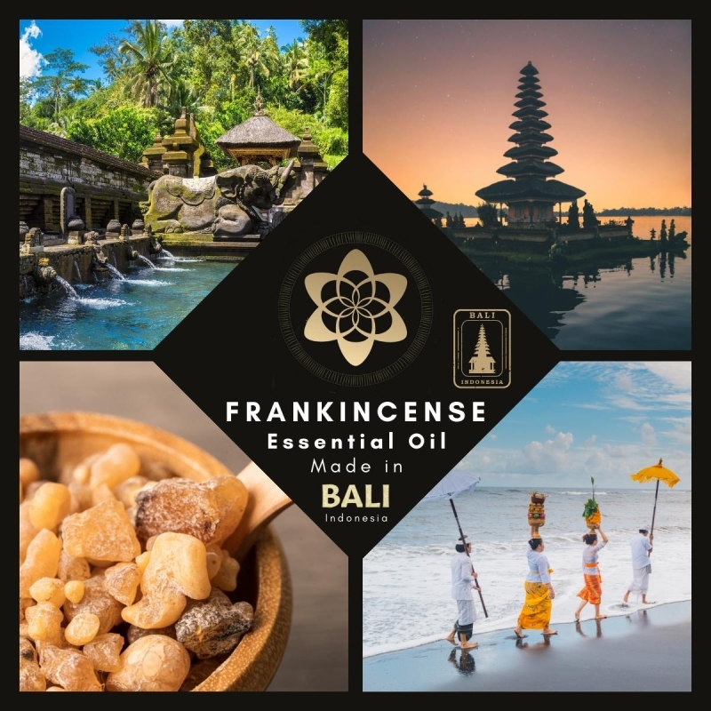 Pure Frankincense - Essential Oil - handcrafted natural incense sticks - packaging and design