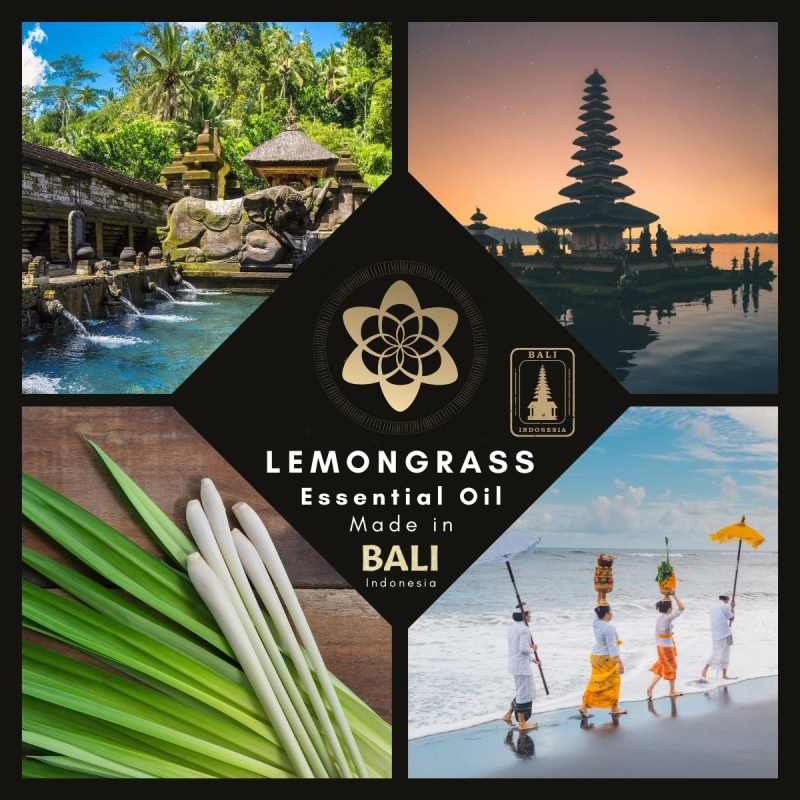 Pure Lemongrass - Essential Oil - 100% natural essential oil - product overview