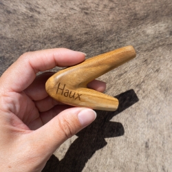 Haux Kuripe | Ceremonial Rap&eacute; Applicator with Inscription