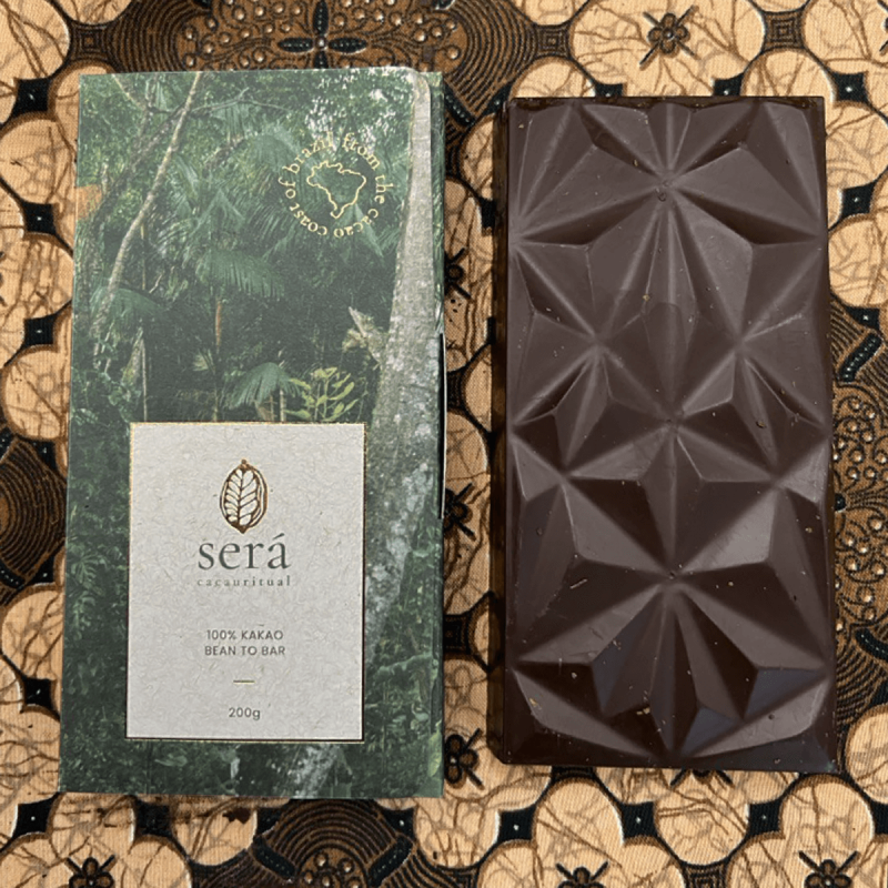 100% Raw Ser&aacute; Cacao Pasta - Brazil - ongebrande ceremoni&euml;le cacaopasta