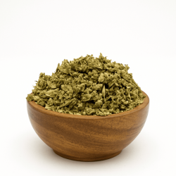 MellowMix - Marshmallow & Kratom Smokable Blend - finely ground Mitragyna Speciosa powder - powder texture and color