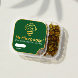 Magic Truffles Microdosing 2 x 5g - psilocybin microdosing pack - packaging and contents