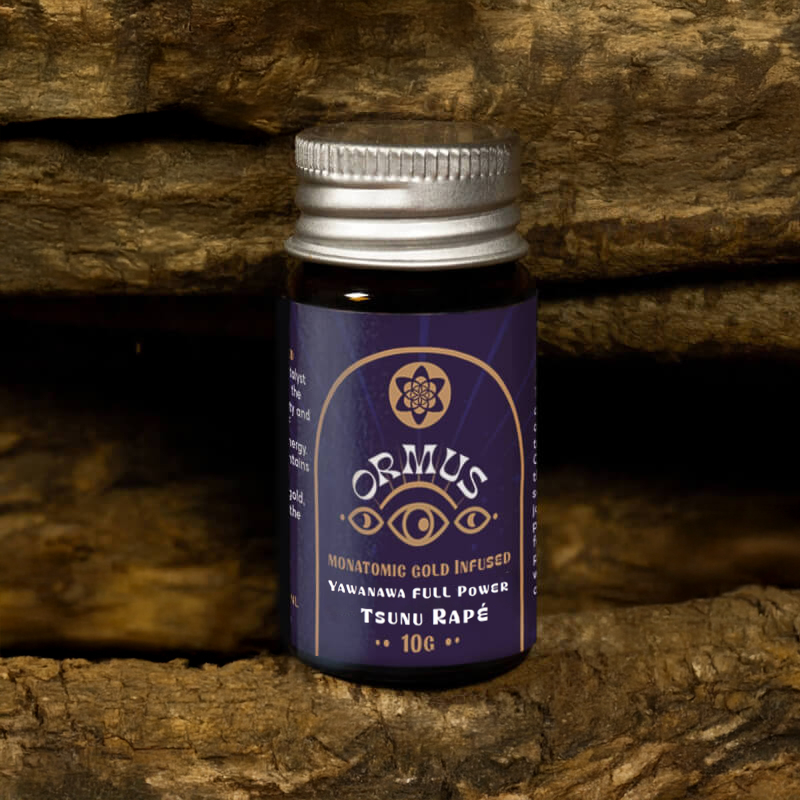 Ormus Infused Rap&eacute; - Tsunu Full Power - ceremonial herbal powder - ceremonial powder detail