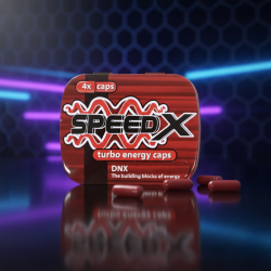 SpeedX - 4 capsules - natural herbal capsules