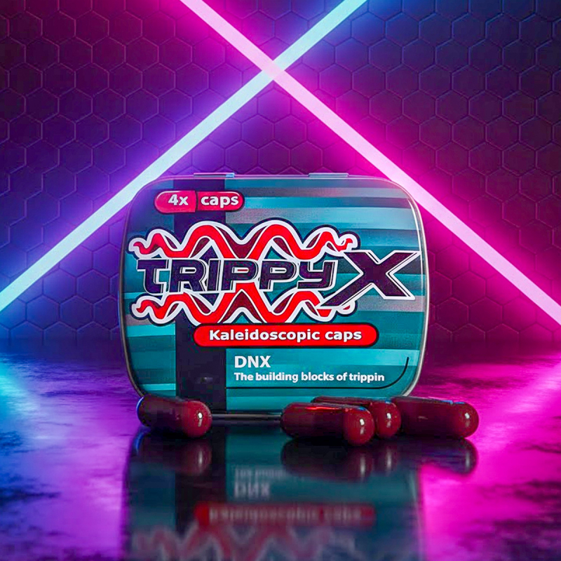 TrippyX - 4 capsules - natural herbal capsules