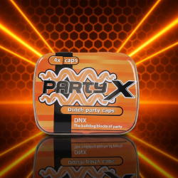 PartyX - 4 capsules - natural herbal capsules