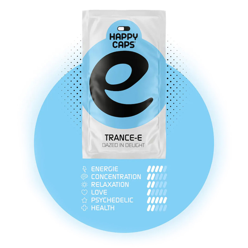 Trance-E - 4 Capsules - natural herbal capsules