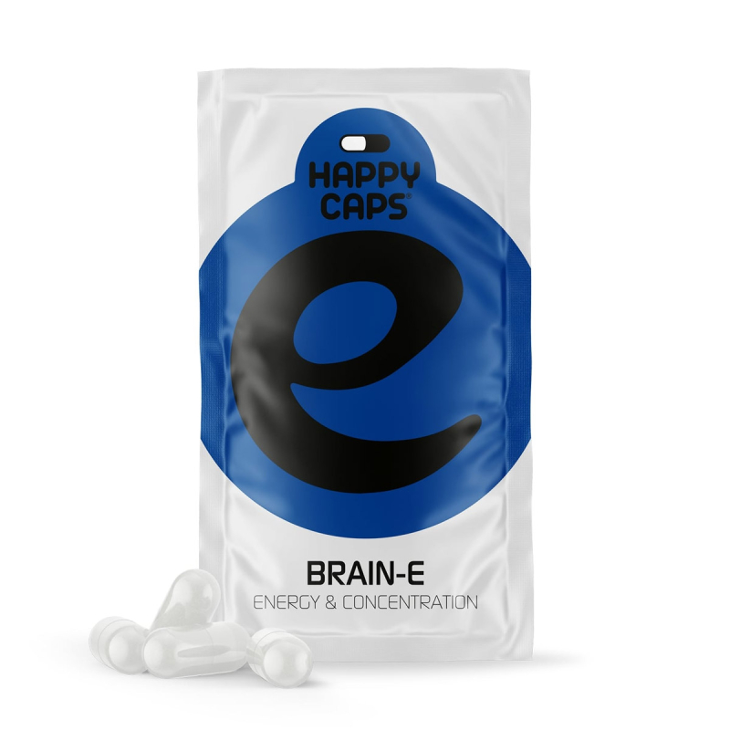 Brain-E - 4 Capsules - natural herbal capsules