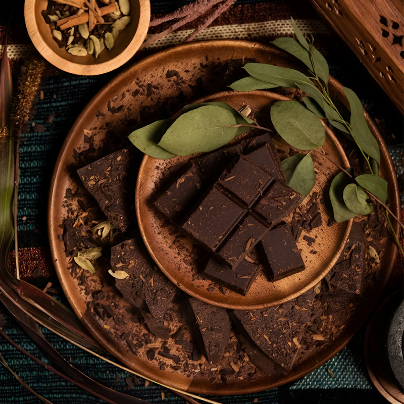 Ceremonial Cacao - Ecuador &bull; Fine Aroma - unroasted ceremonial grade cacao paste - product overview