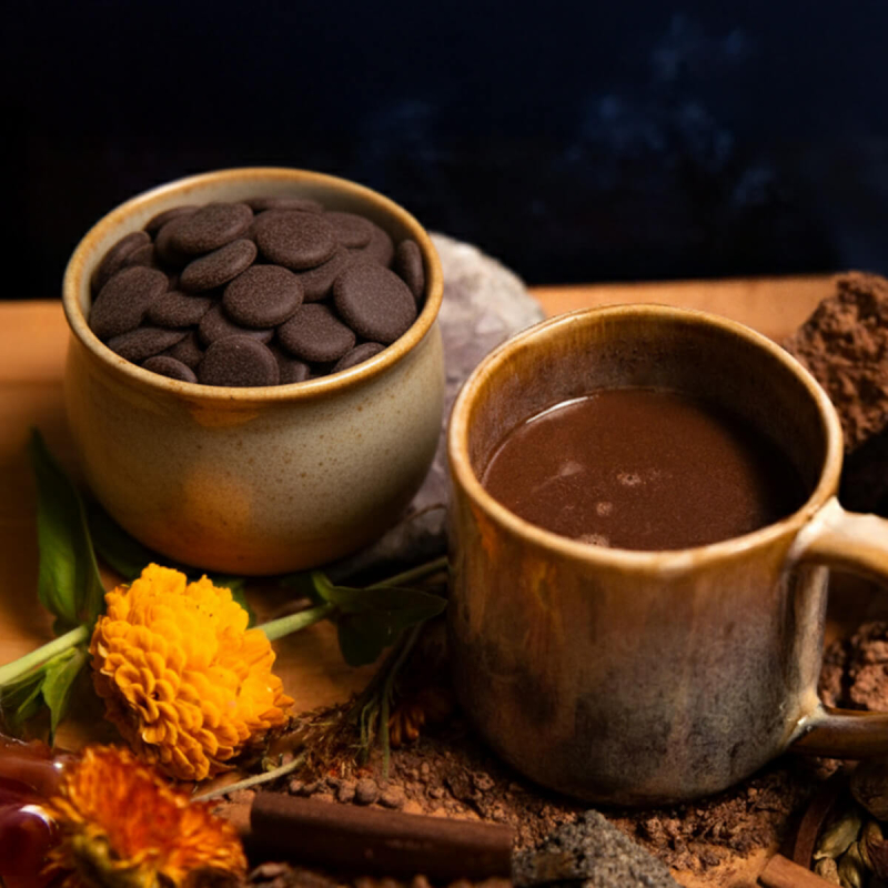 100% Raw Cacao Drops - Peru • Criollo 300gr. - ceremonial cacao discs 100% Raw Cacao Drops - Peru • Criollo 300gr. - ceremonial cacao discs