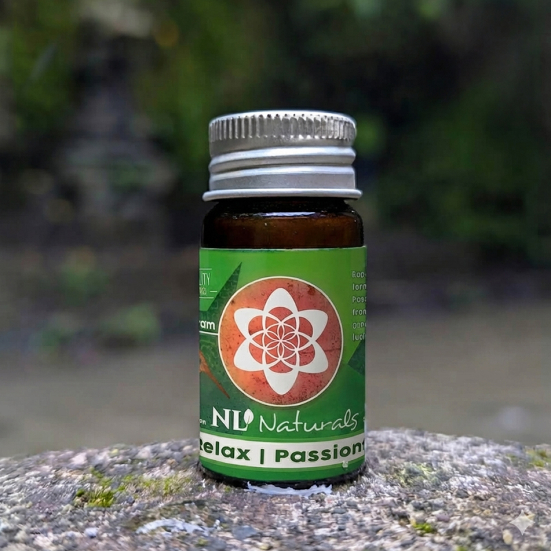 13 Rap&eacute; Relax - Passionflower - ceremonial herbal powder - contents and packaging