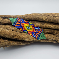 Huni Kuin Tribe Kralen Armband - M1 - handgemaakte inheemse kralensieraden
