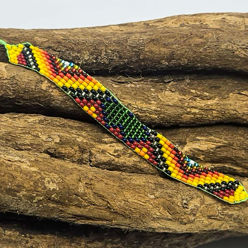 Huni Kuin Tribe Kralen Armband - S2 - handgemaakte inheemse kralensieraden