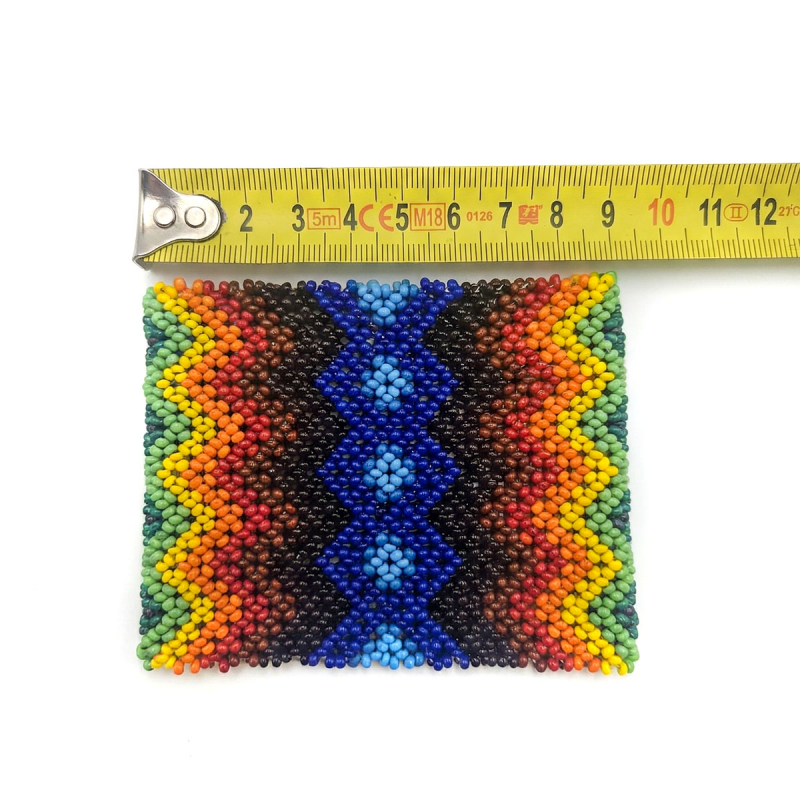 Huni Kuin Tribe Beaded Bracelet - L4 - handcrafted indigenous bead jewelry